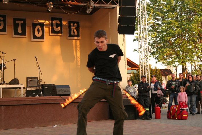 Festiwal muzyki i ognia Firestock w Śliwicach