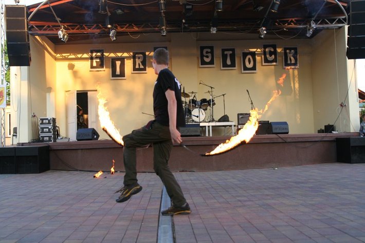 Festiwal muzyki i ognia Firestock w Śliwicach
