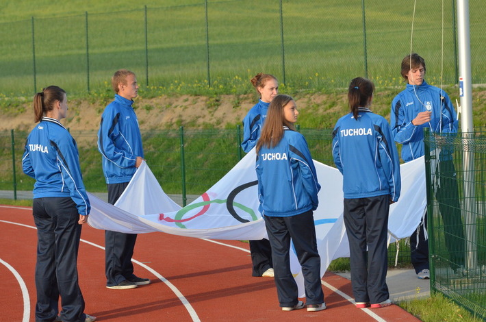 Otwarcie igrzysk olimpijskich w Tucholi - ZDJĘCIA