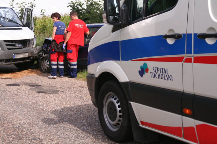 Była kraksa. Dziecko jest ranne ZDJĘCIA