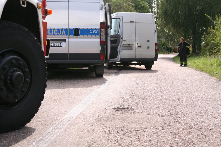 Była kraksa. Dziecko jest ranne ZDJĘCIA