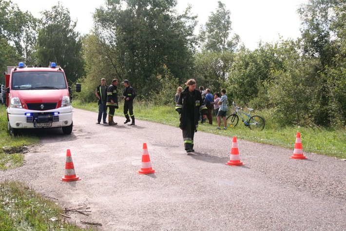 Była kraksa. Dziecko jest ranne ZDJĘCIA