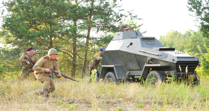 Przypomnieli wojenną historię