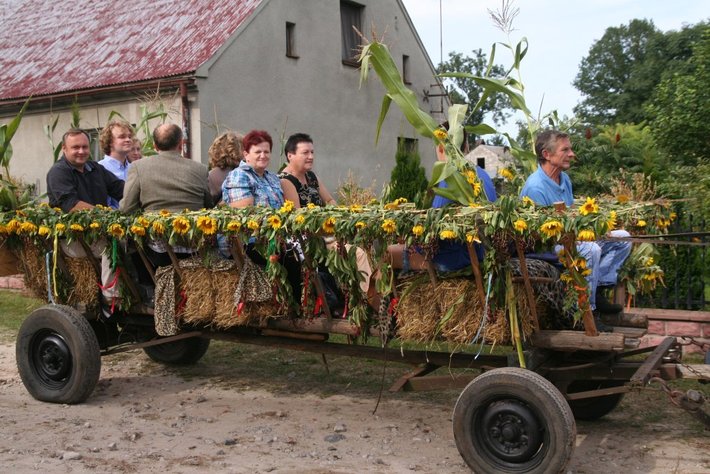 Kolorowe wozy w jabłkowej wsi GALERIA ZDJĘĆ