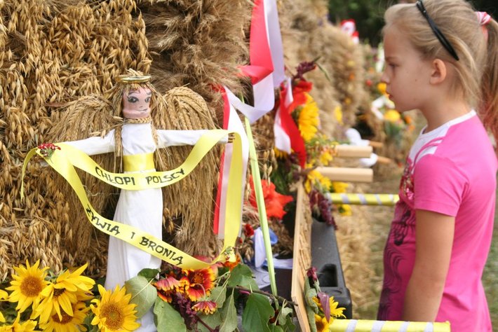 Kolorowe wozy w jabłkowej wsi GALERIA ZDJĘĆ