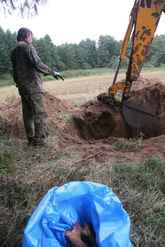 Odkopali szczątki saperów z II wojny światowej ZDJĘCIA