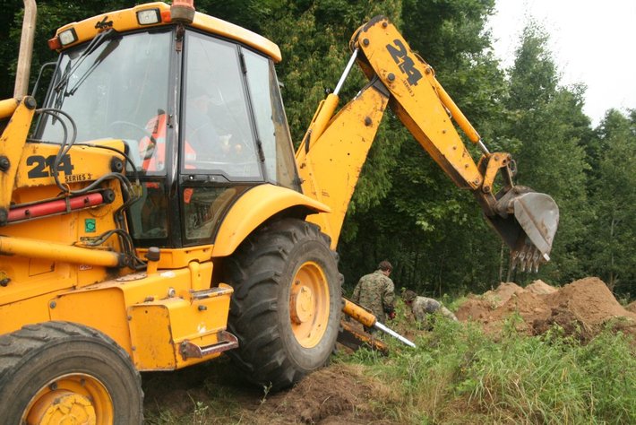 Odkopali szczątki saperów z II wojny światowej ZDJĘCIA