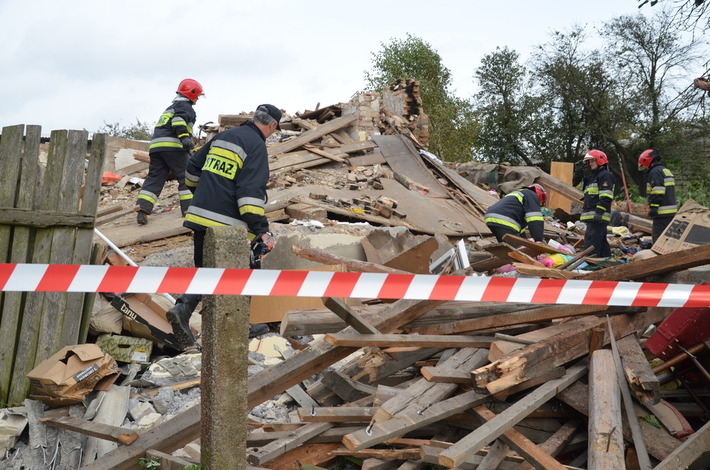 Wysadziło dom w powietrze ZDJĘCIA