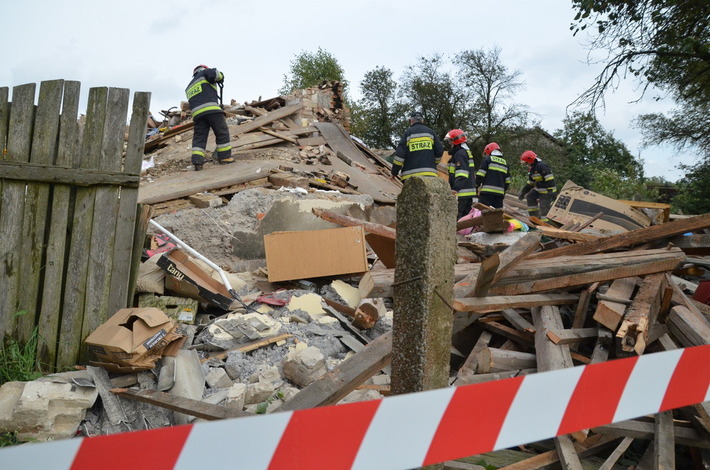 Wysadziło dom w powietrze ZDJĘCIA