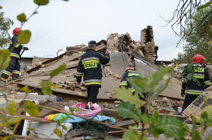 Wysadziło dom w powietrze ZDJĘCIA