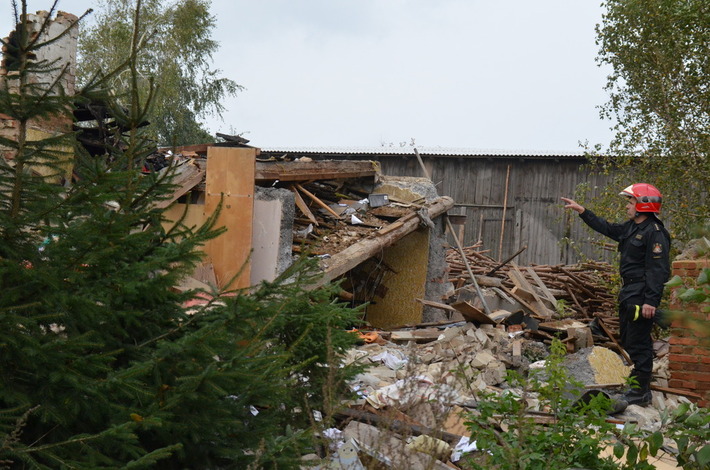 Wysadziło dom w powietrze ZDJĘCIA
