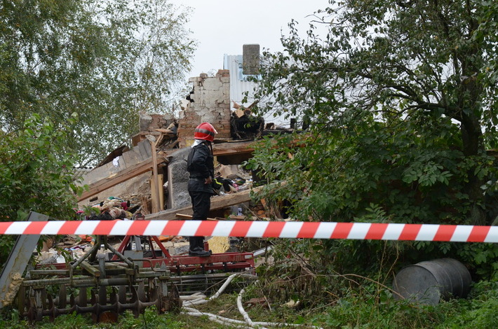 Wysadziło dom w powietrze ZDJĘCIA