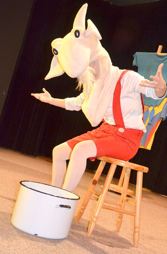 Koziołek skakał na scenie