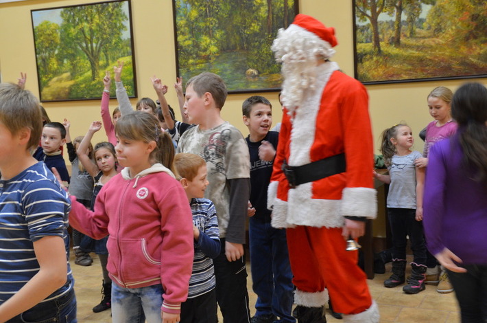 Mikołaja popisy na... deskorolce