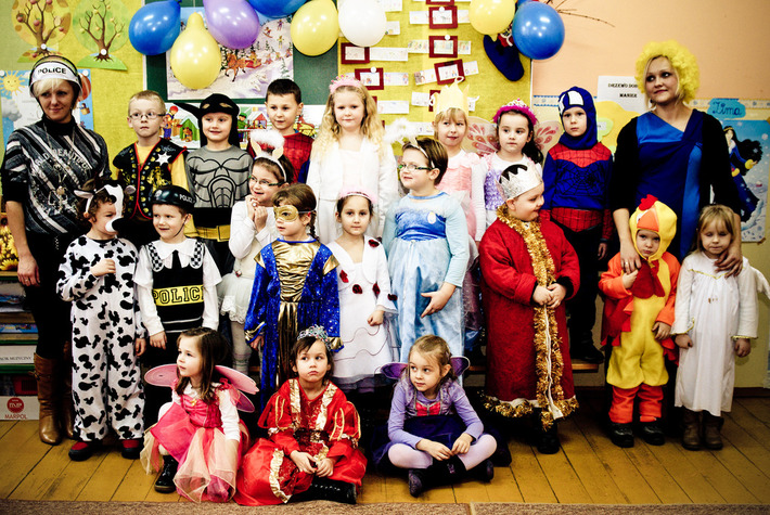 Balujące przedszkolaki ZDJĘCIA