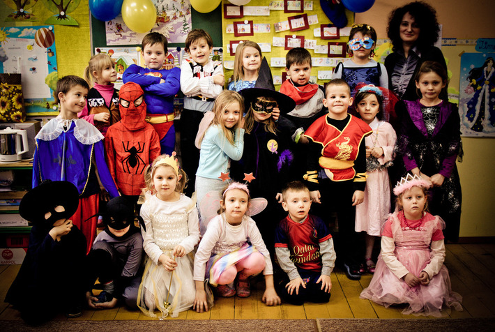 Balujące przedszkolaki ZDJĘCIA