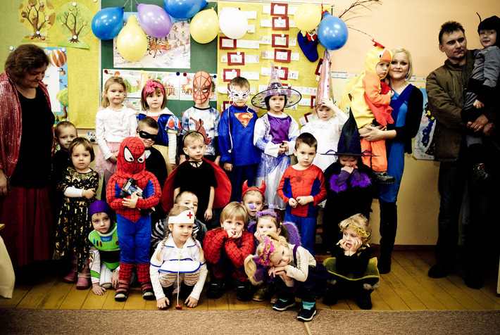 Balujące przedszkolaki ZDJĘCIA