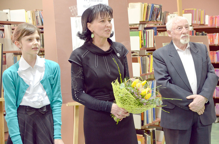 Ma dopiero 11 lat, a już otworzyła swoją wystawę