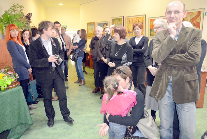 Ma dopiero 11 lat, a już otworzyła swoją wystawę