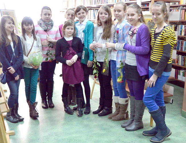 Ma dopiero 11 lat, a już otworzyła swoją wystawę