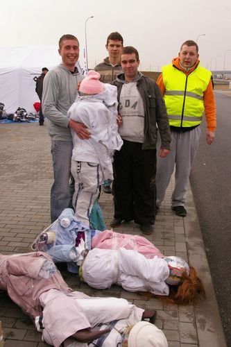 Ogromna kraksa na autostradzie