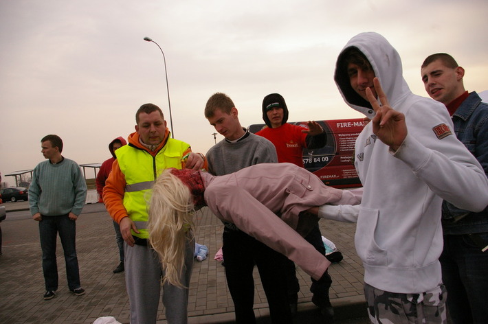 Ogromna kraksa na autostradzie