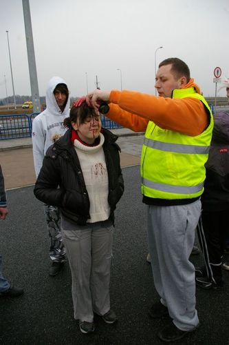 Ogromna kraksa na autostradzie