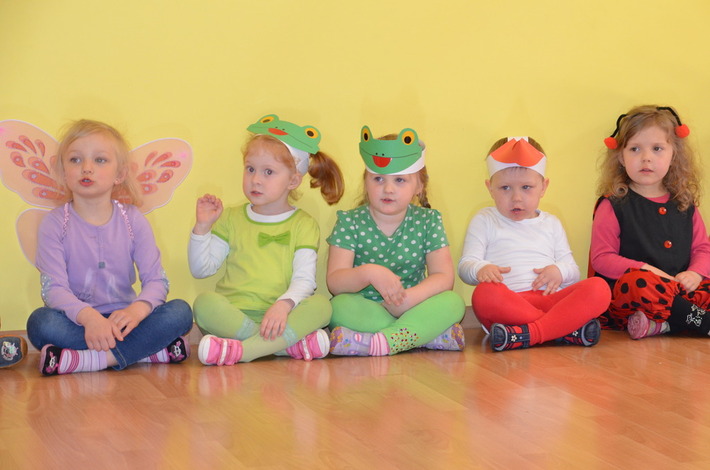 Przedszkolacy na festiwalu wiosennym