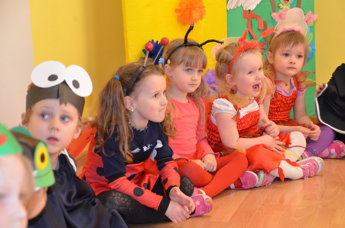 Przedszkolacy na festiwalu wiosennym