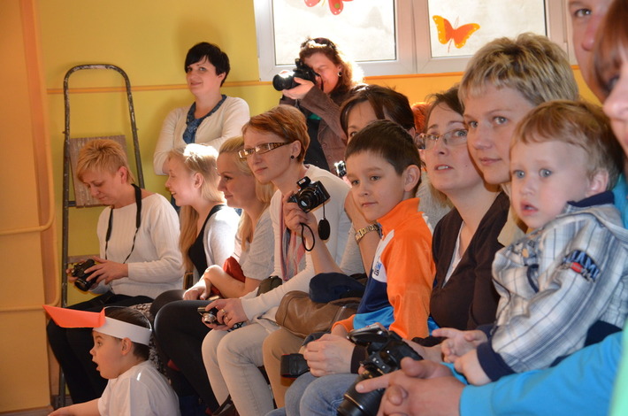 Przedszkolacy na festiwalu wiosennym