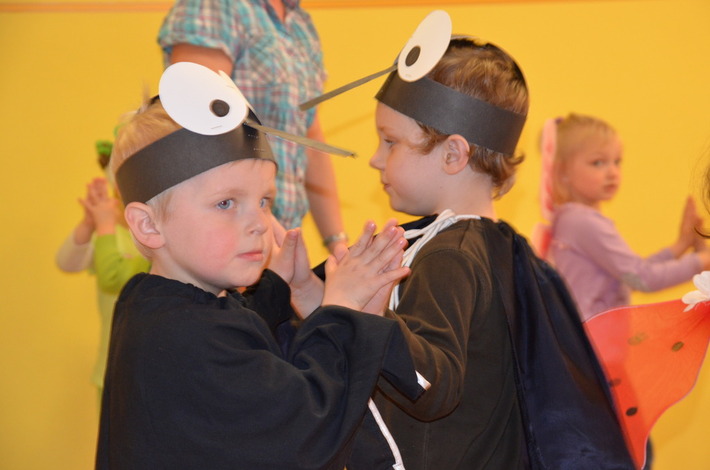 Przedszkolacy na festiwalu wiosennym