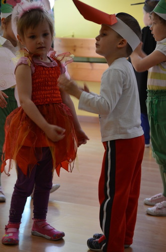 Przedszkolacy na festiwalu wiosennym