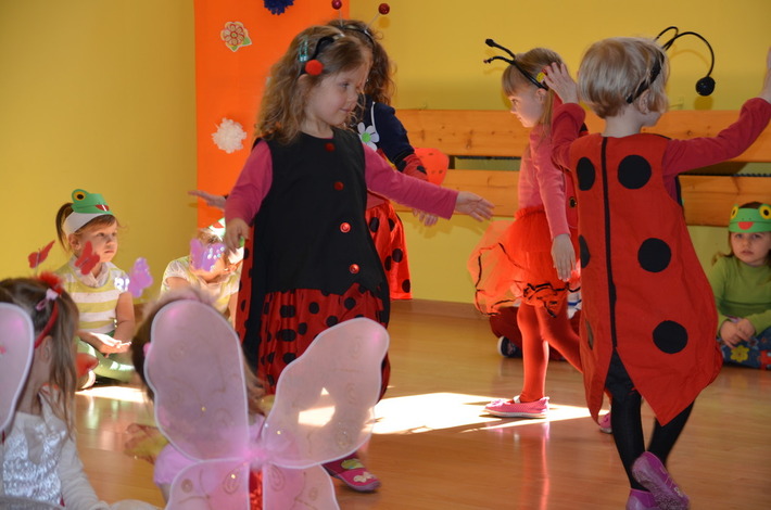 Przedszkolacy na festiwalu wiosennym