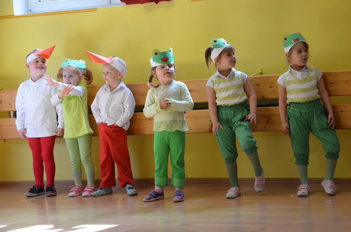 Przedszkolacy na festiwalu wiosennym