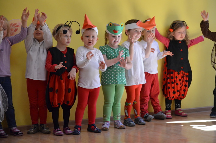 Przedszkolacy na festiwalu wiosennym