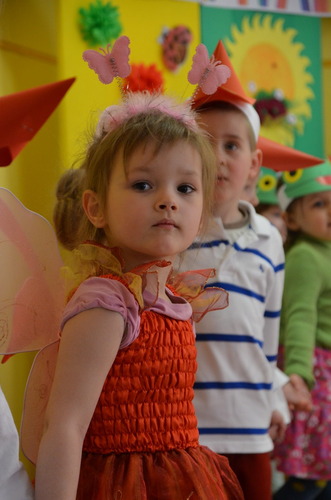 Przedszkolacy na festiwalu wiosennym