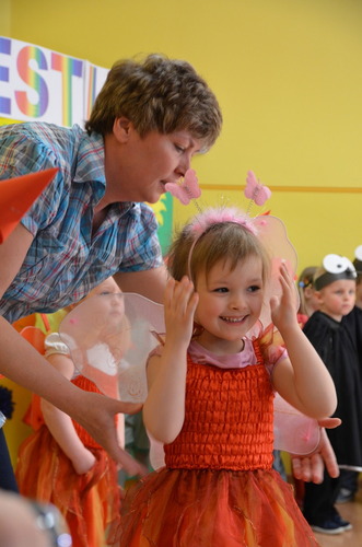 Przedszkolacy na festiwalu wiosennym