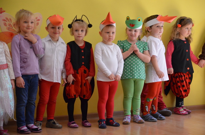 Przedszkolacy na festiwalu wiosennym