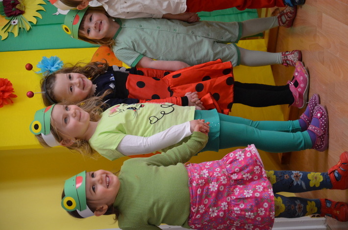 Przedszkolacy na festiwalu wiosennym