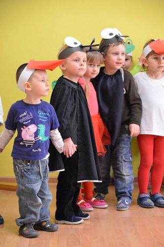 Przedszkolacy na festiwalu wiosennym