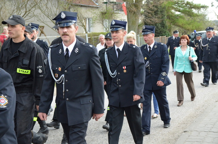 Brać strażacka świętowała w Bysławku - ZDJĘCIA