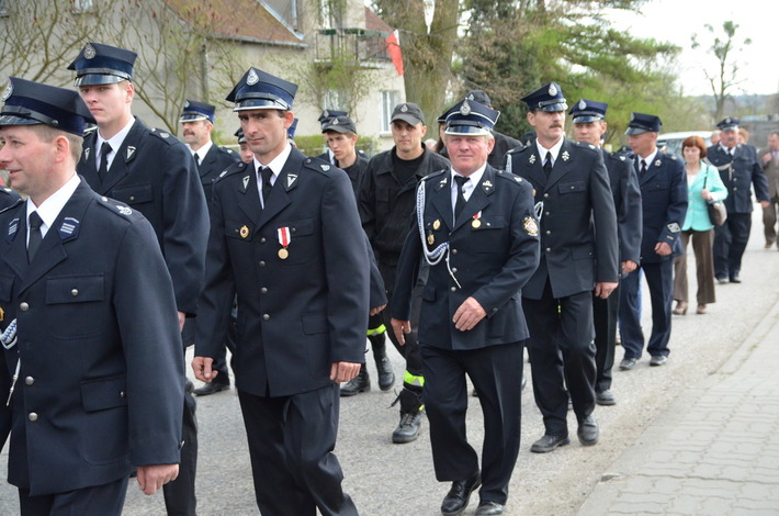 Brać strażacka świętowała w Bysławku - ZDJĘCIA