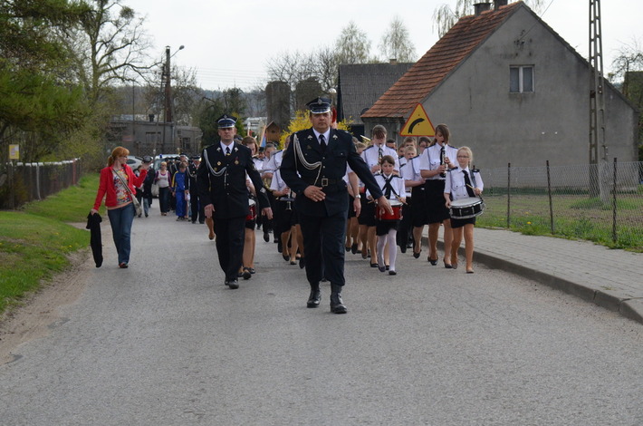 Brać strażacka świętowała w Bysławku - ZDJĘCIA
