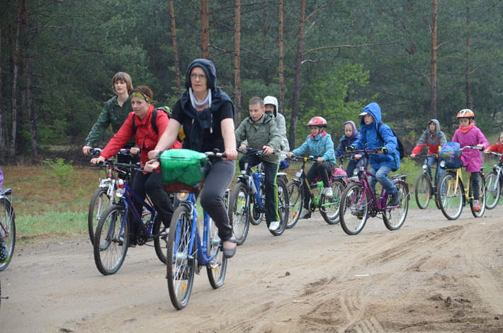 Rajdowiczom deszcz niestraszny