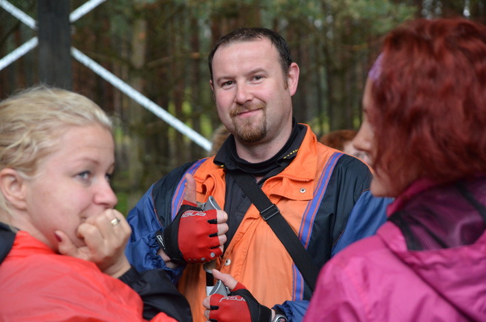 Rajdowiczom deszcz niestraszny