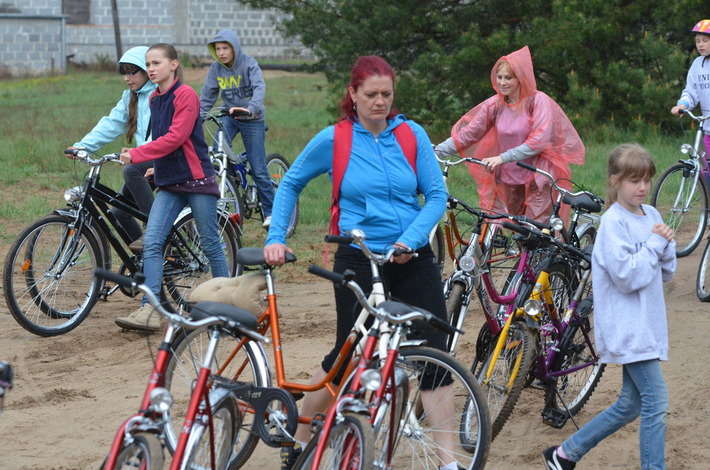 Rajdowiczom deszcz niestraszny