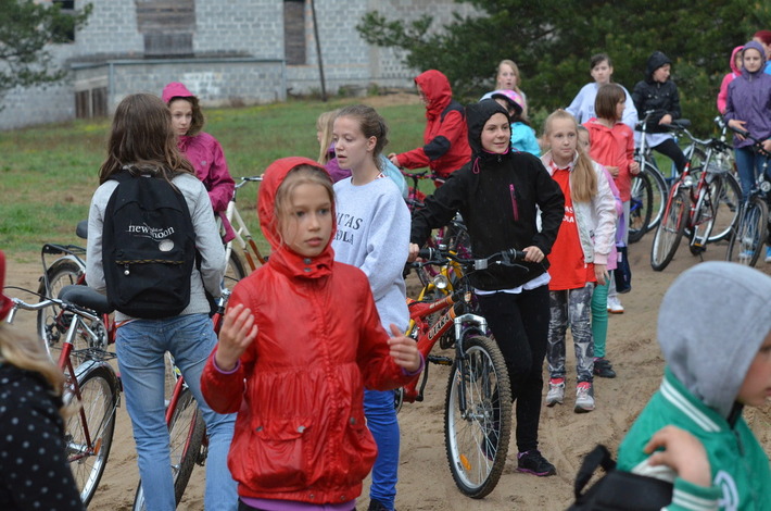 Rajdowiczom deszcz niestraszny