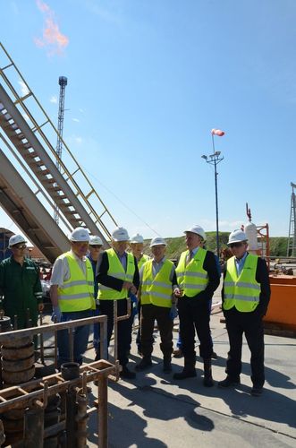 Znaleźli gaz! Przyjechał nawet wiceminister  ZDJĘCIA