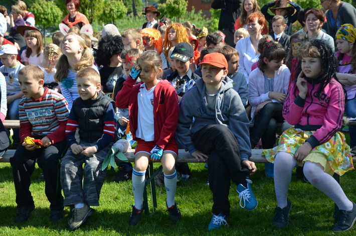 Bohaterowie bajek zabawili się w naszym parku