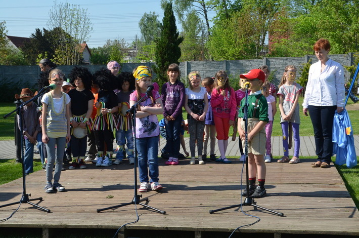 Bohaterowie bajek zabawili się w naszym parku